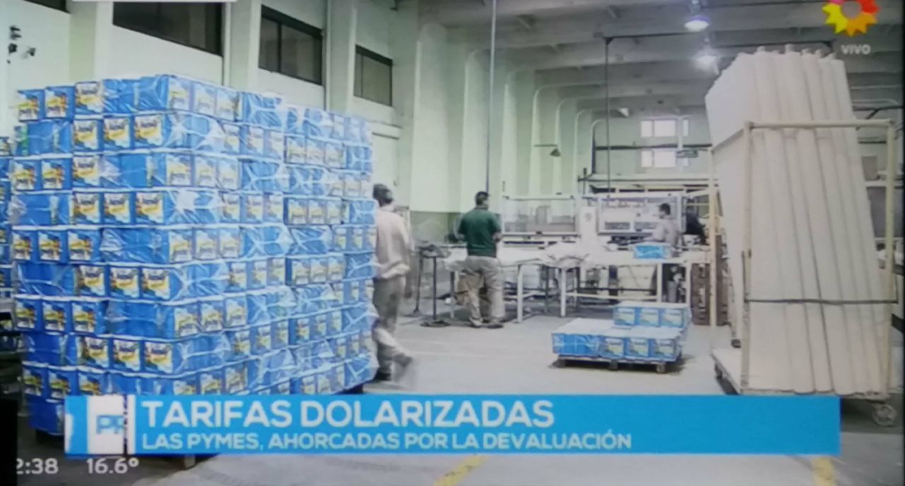 pymes industriales tarifazo