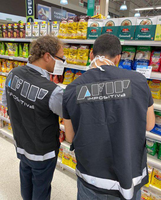 afip supermercado precios comercio