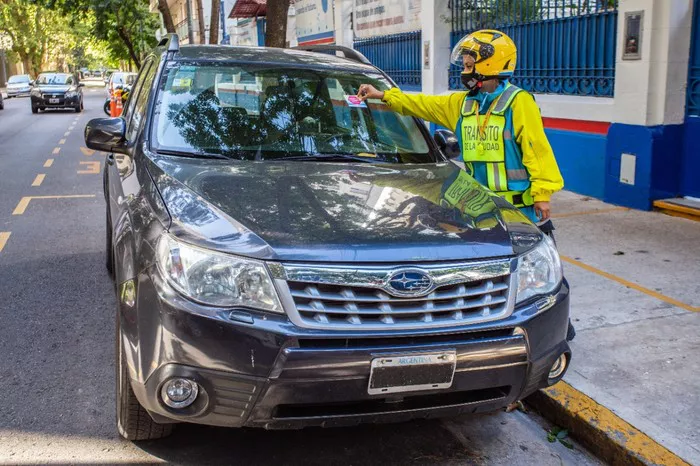 Estacionamiento caba multas transito